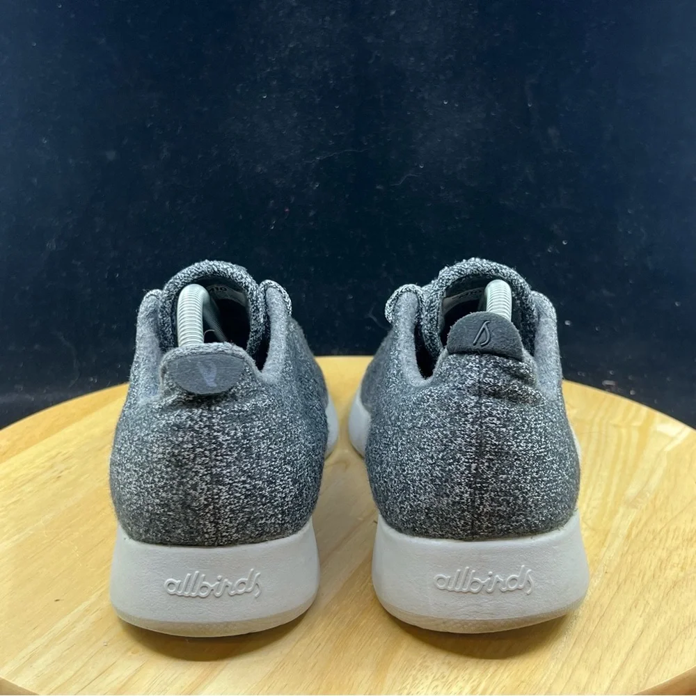 All Birds Wool Runners Mens Size 10 Gray Athletic Running Shoes Sneakers - Picture 5 of 9